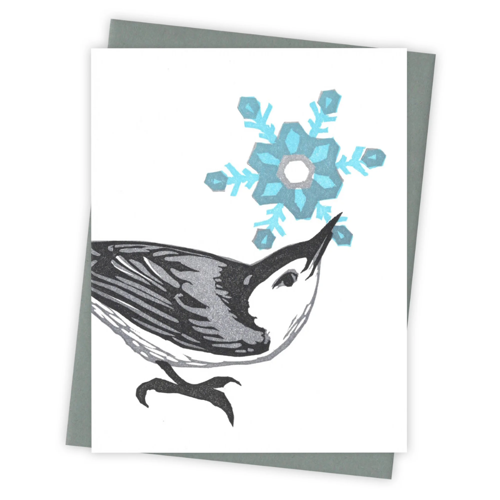 One of a Kind Nuthatch card
