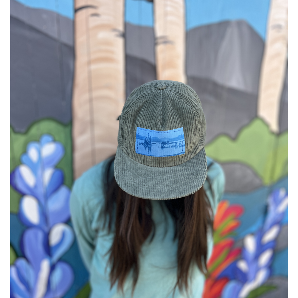 Sun-print tufa hat