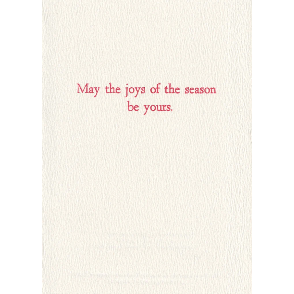 Chickadee holiday card set