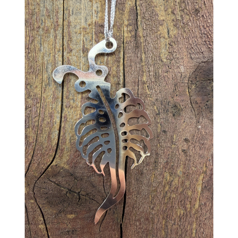 Silver Brine Shrimp Ornament